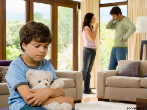 Воспитание ребенка после развода 