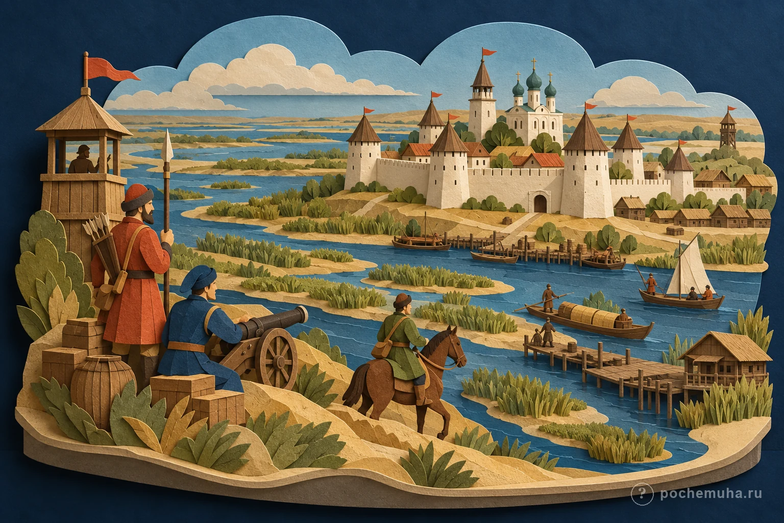 Приборные служилые люди как категория населения городов Астраханского края