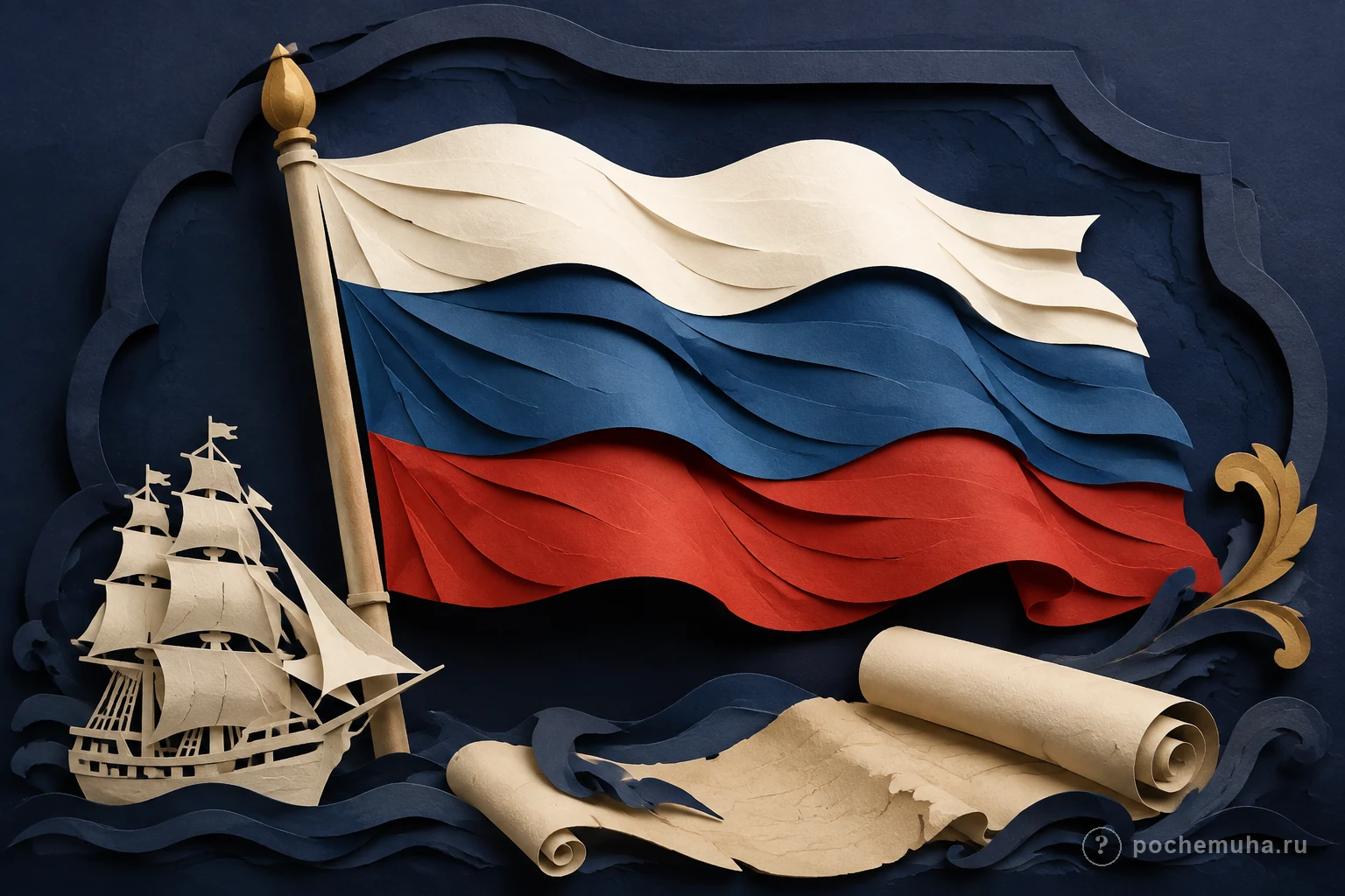 Интересные факты о флаге России