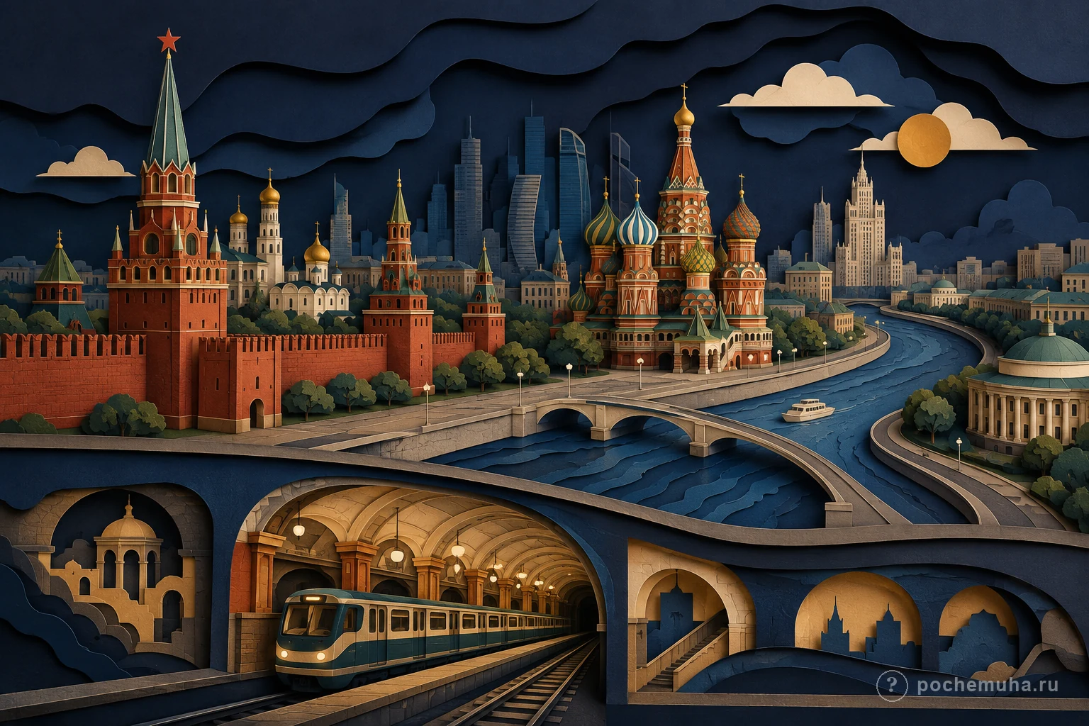 Интересные факты о Москве