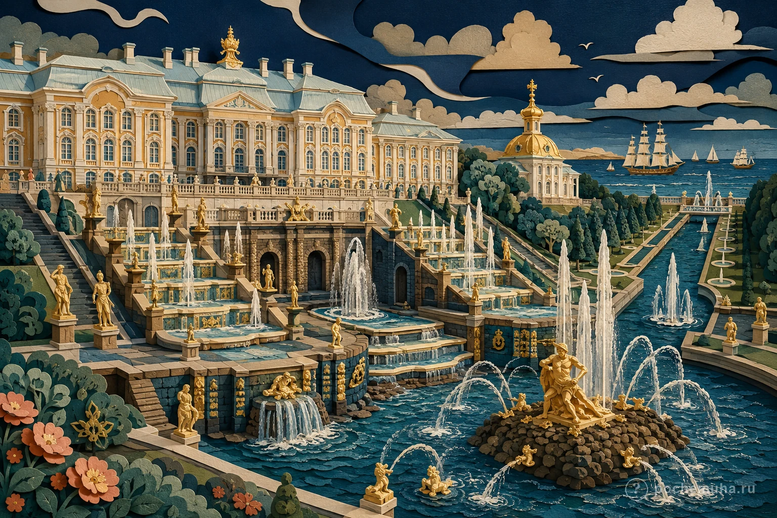 Интересные факты о Петергофе
