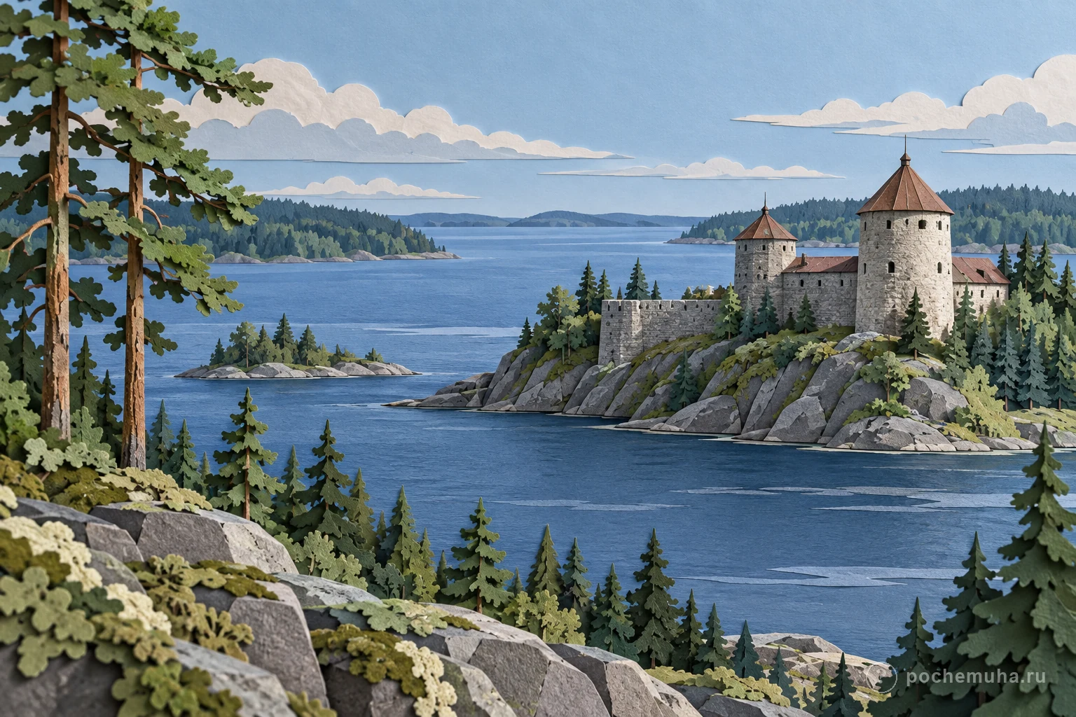 Интересные факты о Ленинградской области – озёра и крепости