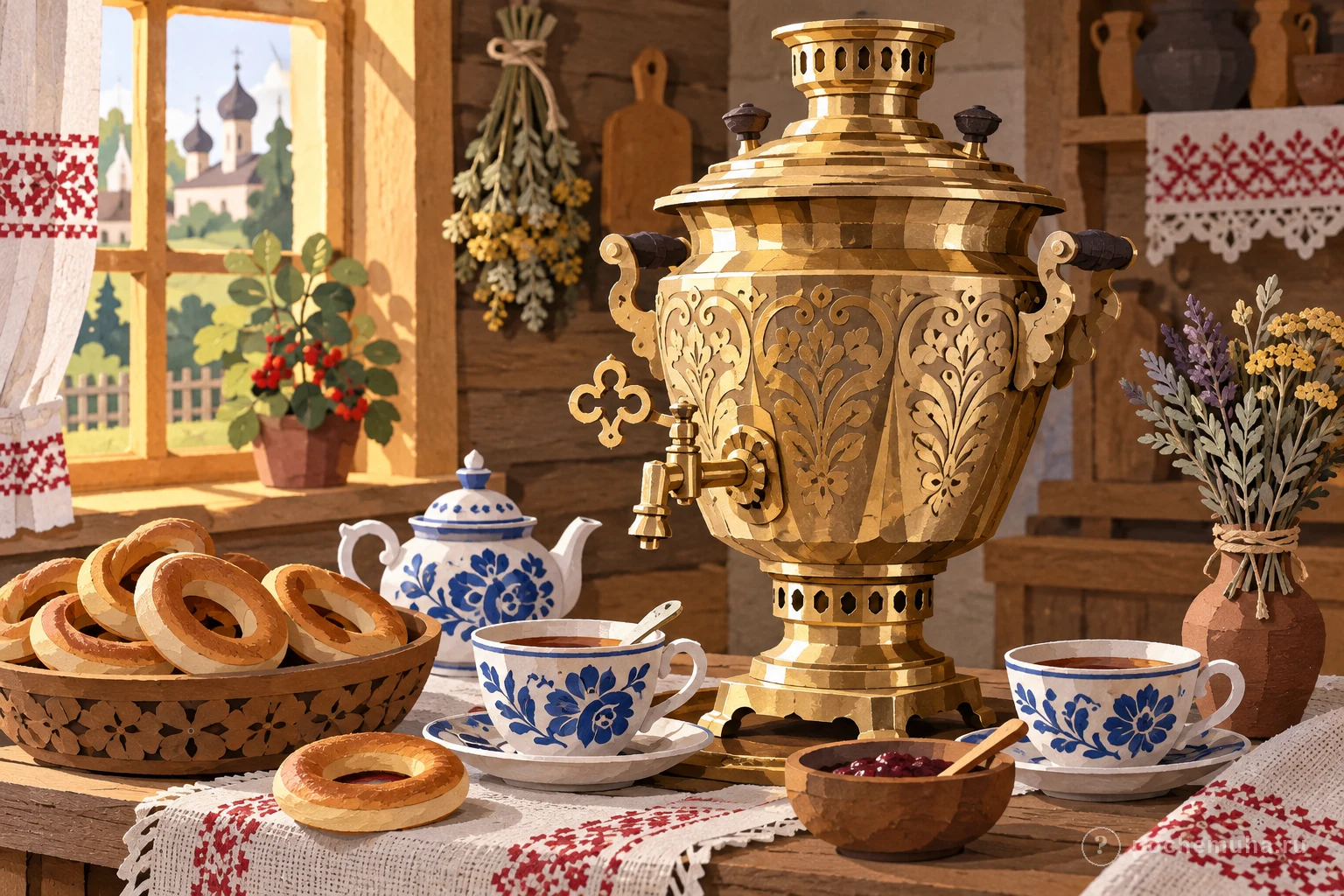 Интересные факты о самоваре