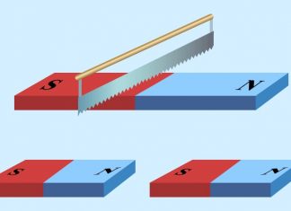 Можно ли отделить северный магнитный полюс от южного?