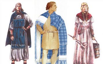 Одежда норманнов