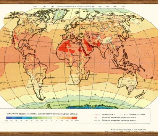 Изаномалы и изотермы