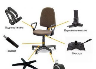 Как собрать офисное кресло?
