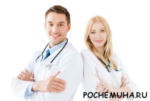 young male doctor and female nurse in hospital