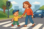 Как научить дошкольника переходить дорогу правильно