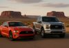 Какая марка производит модели Mustang и F-150?