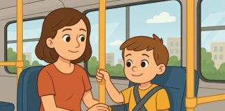 Дошкольник и транспорт: как вести себя в автобусе и такси