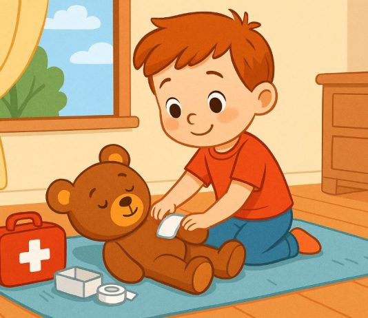 Первая помощь для самых маленьких: как обучить дошкольника