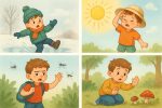 Сезонные опасности: лёд, жара, комары и грибы