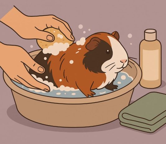 Гигиена без вреда: почему нельзя купать морскую свинку как щенка
