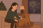 Дом без паники: как защитить питомца от новогоднего шума и салютов