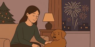 Дом без паники: как защитить питомца от новогоднего шума и салютов