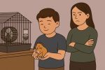 Как защитить хомяка от стресса и травм — особенно в доме с детьми