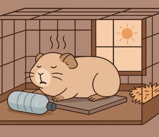 Морская свинка и жара: чем грозит перегрев и как его избежать