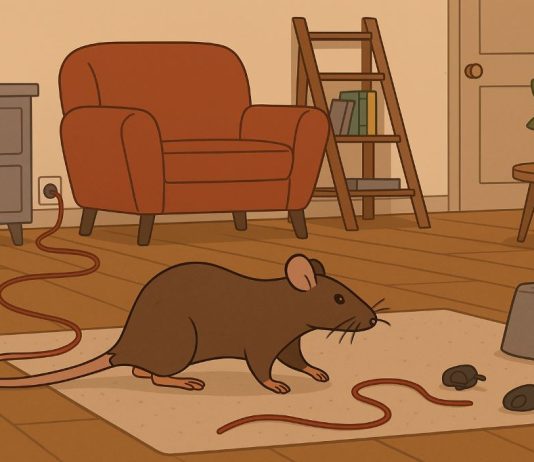 Опасные зоны в квартире: где может застрять или травмироваться крыса