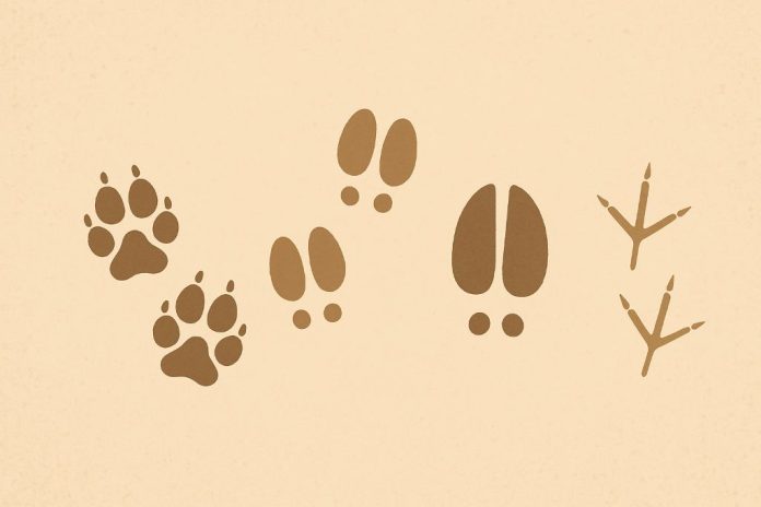 Кто оставил следы Угадай животное Кто оставил следы? Угадай животное