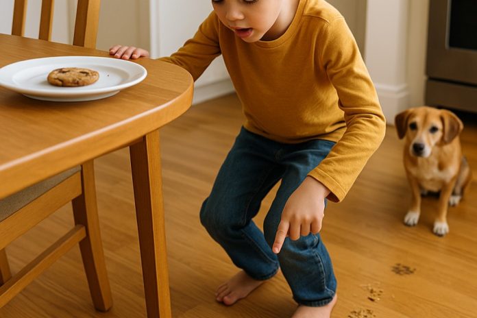 Кто забрал печенье Найди подсказки Кто забрал печенье? Найди подсказки