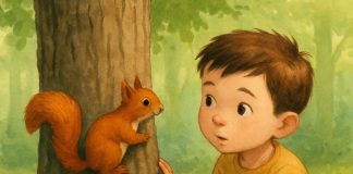 Кто спрятался за деревом? Кто спрятался за деревом?