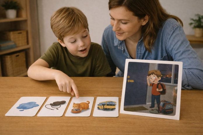 Почему герой опоздал? Собери историю