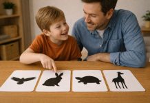 Угадай животное по тени