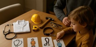 Угадай профессию по предметам