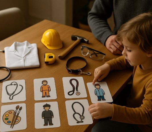 Угадай профессию по предметам