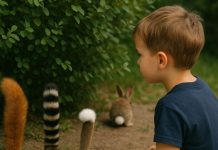 Чей это хвостик?