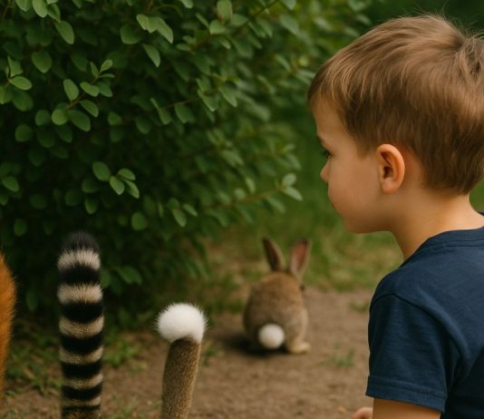 Чей это хвостик?