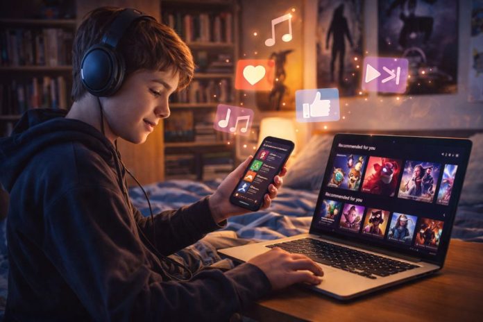 Почему ИИ так хорошо подбирает музыку и сериалы для подростков?