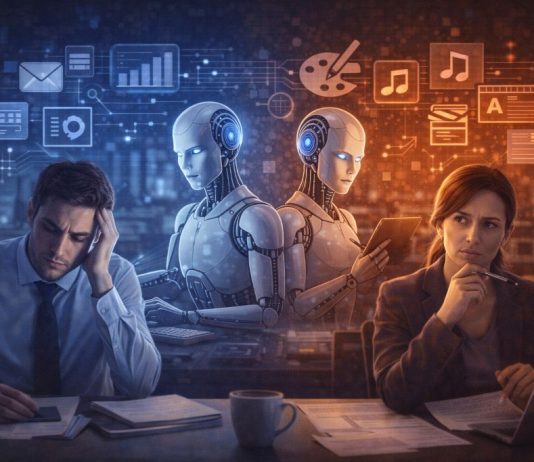 Почему ИИ меняет рынок труда не только для рабочих профессий, но и для офисных специалистов и творцов?