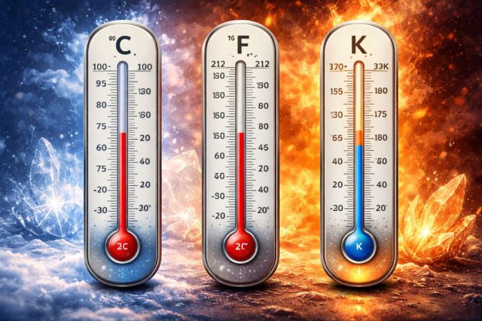 Почему температура измеряется разными шкалами (Цельсия, Кельвина, Фаренгейта)?