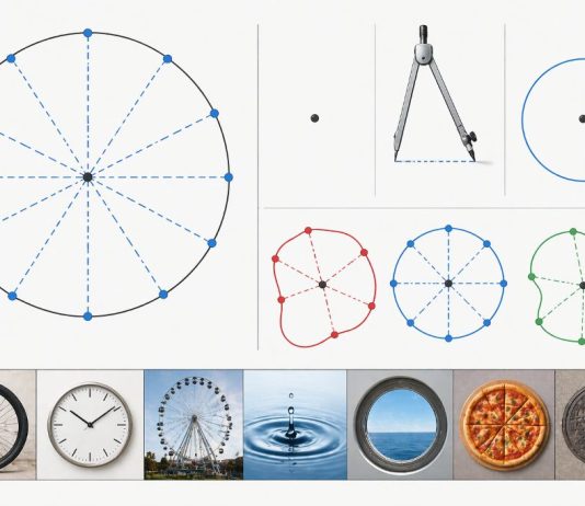 Почему окружность — это множество точек на одинаковом расстоянии от центра?