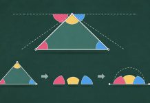 Почему сумма углов треугольника равна 180 градусам?