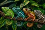 Почему хамелеоны меняют цвет