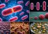 # Почему бактерии быстро размножаются? Бактерии настолько малы, что их невозможно увидеть без микроскопа. Но несмотря на крошечный размер, они умеют очень быстро увеличивать свою численность. Иногда одна бактерия за несколько часов может дать начало целой колонии. Именно поэтому пища портится, инфекции быстро распространяются, а микроорганизмы так успешно живут почти везде. ## Как бактерии размножаются Большинство бактерий размножается делением надвое. Сначала клетка увеличивается, копирует свою ДНК, а затем разделяется на две почти одинаковые дочерние клетки. Этот процесс называют бинарным делением. Главное отличие от размножения многих животных и растений в том, что бактерии не ищут партнёра и не тратят много времени на сложное развитие потомства. Одна клетка просто становится двумя. ## Почему это происходит так быстро Бактерии устроены проще, чем клетки животных и растений. У них нет ядра и многих сложных внутренних структур. Благодаря этому клетка может быстрее копировать свои главные компоненты и делиться. В хороших условиях некоторым бактериям достаточно 20–30 минут, чтобы разделиться. Если пищи много, тепло подходящее, а влаги достаточно, численность бактерий растёт очень быстро. ## Почему рост становится взрывным Размножение бактерий идёт по принципу удвоения. Одна бактерия становится двумя, две — четырьмя, четыре — восемью. Через несколько циклов количество клеток увеличивается уже не в несколько раз, а в тысячи и миллионы. Такой рост называют экспоненциальным. Именно поэтому бактерии могут быстро заселять продукты, воду, почву и живые организмы. ## Почему бактерии не размножаются бесконечно Хотя бактерии делятся быстро, их рост ограничен. Колонии мешают: * нехватка пищи; * накопление отходов; * высыхание; * холод или жара; * действие иммунной системы; * антибиотики и дезинфекция. Когда условия ухудшаются, размножение замедляется или почти прекращается. Некоторые бактерии способны пережидать тяжёлые времена в устойчивой форме, например в виде спор. ## Почему это важно для человека Быстрое размножение бактерий может быть опасным, если речь идёт о болезнетворных микробах. Но бактерии бывают и полезными. Они участвуют в пищеварении, помогают создавать йогурт, сыр, квашеные продукты и перерабатывают органические вещества в природе. --- Бактерии быстро размножаются потому, что они устроены просто и делятся надвое без сложного процесса размножения. В подходящих условиях каждая клетка быстро даёт две новые, поэтому численность колонии может резко увеличиваться за короткое время. Эта способность делает бактерии одними из самых успешных организмов на Земле.