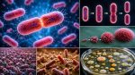 # Почему бактерии быстро размножаются? Бактерии настолько малы, что их невозможно увидеть без микроскопа. Но несмотря на крошечный размер, они умеют очень быстро увеличивать свою численность. Иногда одна бактерия за несколько часов может дать начало целой колонии. Именно поэтому пища портится, инфекции быстро распространяются, а микроорганизмы так успешно живут почти везде. ## Как бактерии размножаются Большинство бактерий размножается делением надвое. Сначала клетка увеличивается, копирует свою ДНК, а затем разделяется на две почти одинаковые дочерние клетки. Этот процесс называют бинарным делением. Главное отличие от размножения многих животных и растений в том, что бактерии не ищут партнёра и не тратят много времени на сложное развитие потомства. Одна клетка просто становится двумя. ## Почему это происходит так быстро Бактерии устроены проще, чем клетки животных и растений. У них нет ядра и многих сложных внутренних структур. Благодаря этому клетка может быстрее копировать свои главные компоненты и делиться. В хороших условиях некоторым бактериям достаточно 20–30 минут, чтобы разделиться. Если пищи много, тепло подходящее, а влаги достаточно, численность бактерий растёт очень быстро. ## Почему рост становится взрывным Размножение бактерий идёт по принципу удвоения. Одна бактерия становится двумя, две — четырьмя, четыре — восемью. Через несколько циклов количество клеток увеличивается уже не в несколько раз, а в тысячи и миллионы. Такой рост называют экспоненциальным. Именно поэтому бактерии могут быстро заселять продукты, воду, почву и живые организмы. ## Почему бактерии не размножаются бесконечно Хотя бактерии делятся быстро, их рост ограничен. Колонии мешают: * нехватка пищи; * накопление отходов; * высыхание; * холод или жара; * действие иммунной системы; * антибиотики и дезинфекция. Когда условия ухудшаются, размножение замедляется или почти прекращается. Некоторые бактерии способны пережидать тяжёлые времена в устойчивой форме, например в виде спор. ## Почему это важно для человека Быстрое размножение бактерий может быть опасным, если речь идёт о болезнетворных микробах. Но бактерии бывают и полезными. Они участвуют в пищеварении, помогают создавать йогурт, сыр, квашеные продукты и перерабатывают органические вещества в природе. --- Бактерии быстро размножаются потому, что они устроены просто и делятся надвое без сложного процесса размножения. В подходящих условиях каждая клетка быстро даёт две новые, поэтому численность колонии может резко увеличиваться за короткое время. Эта способность делает бактерии одними из самых успешных организмов на Земле.